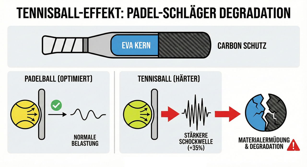 Auswirkung auf den Padel-Schläger
