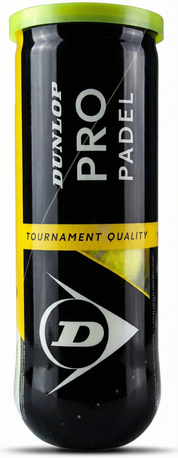 DUNLOP Pro Padel – Padel Bälle für Wettkämpfe und Turniere