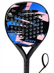 WLSRW Padelschläger Kohlefaser-Oberfläche mit Eva-Memory-Flex-Schaum-Kern